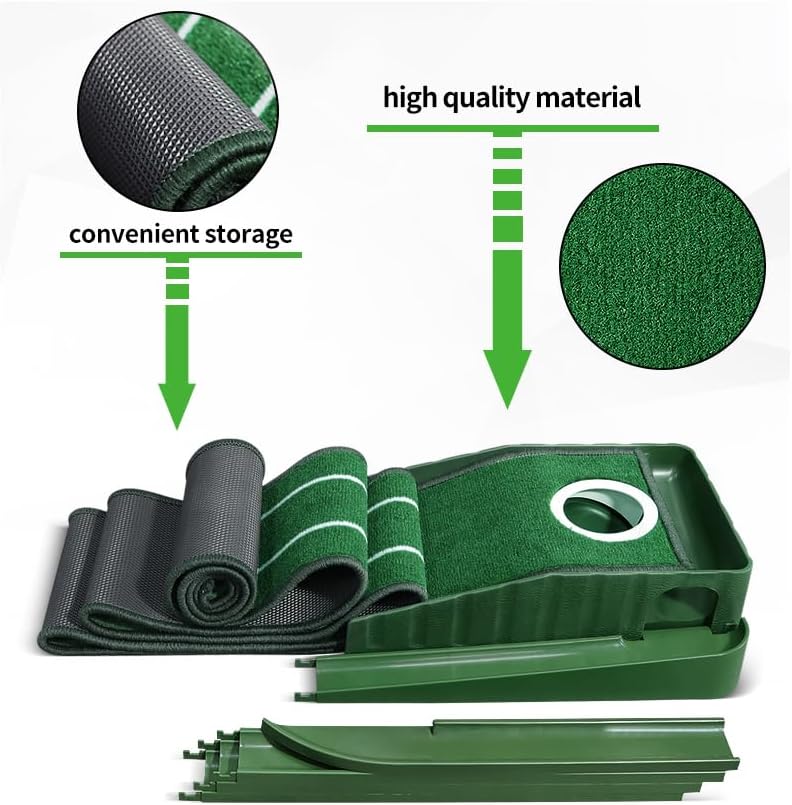 Ascent Golf Putting Mat for Various Skill Levels - Image 2